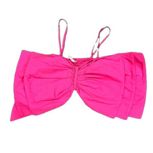 Pink bow spaghetti strap crop top! 🫶🏼